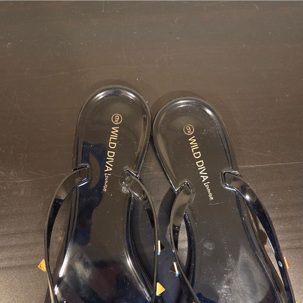 Black bow sandals - Picture 4 of 5